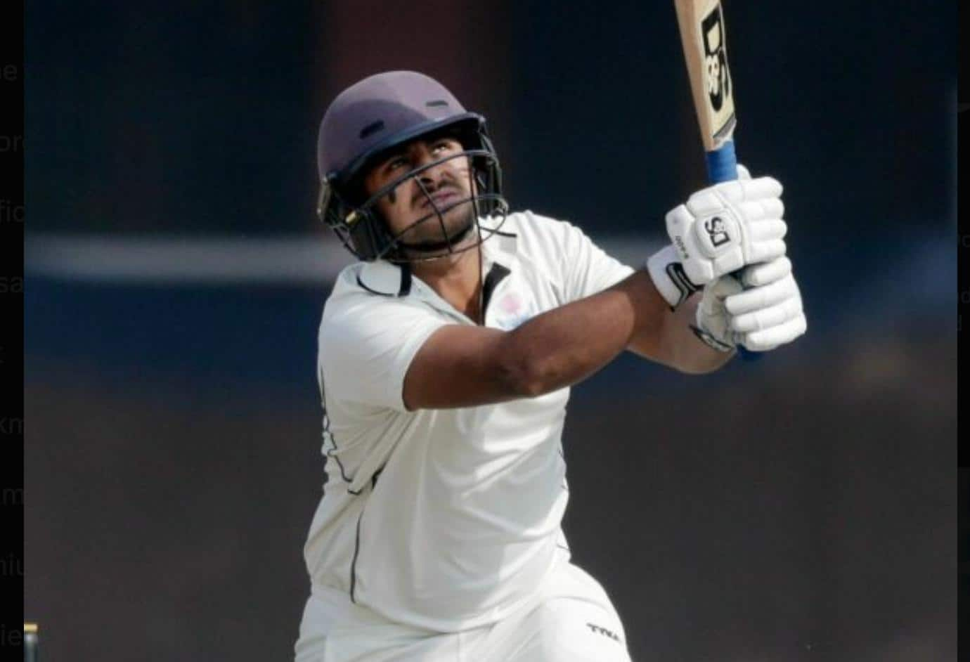 Khajuria slammed double ton [Source: @JassPreet96/X.Com]
